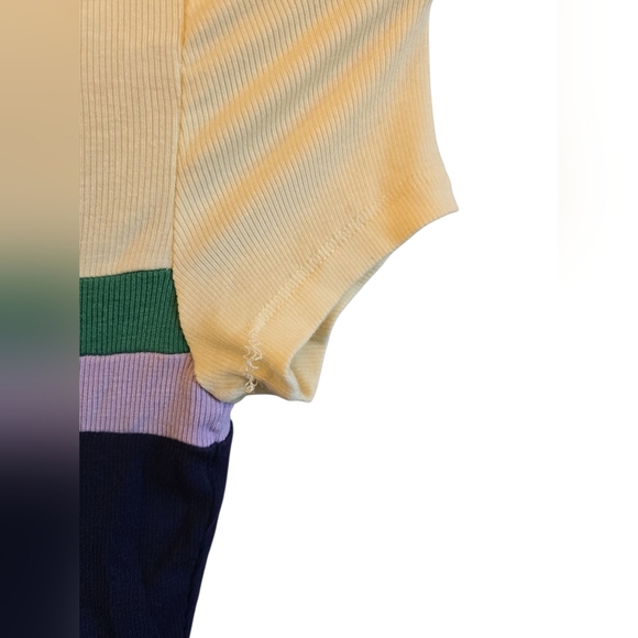 NWOT ARITZIA Sun-deh Tencel Tee - Cream, Green, Purple, Navy - Picture 6 of 8